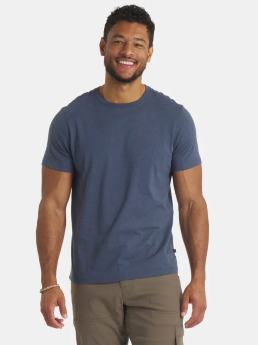 PAKA Essential Tee Short Sleeve, Navy Blue / Size M, Mens, new & unworn, no tag